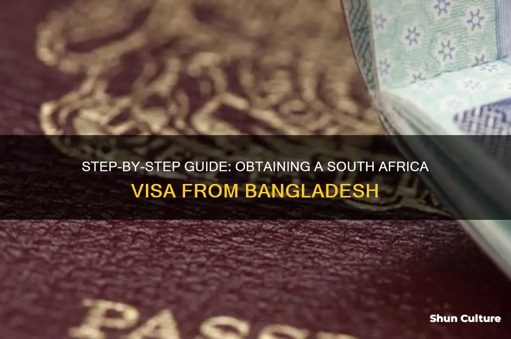 how to get south africa visa from bangladesh