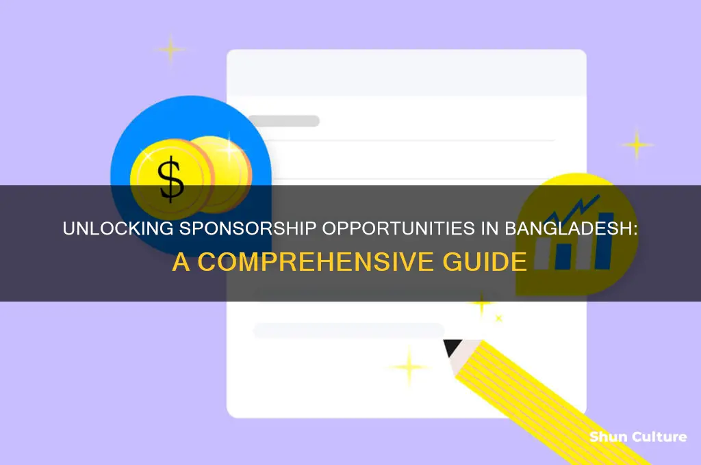 how to get sponsorship in bangladesh