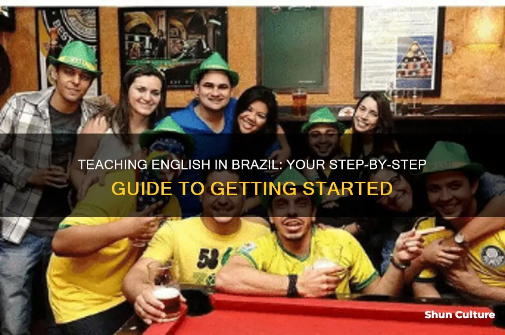 how to get started teaching english in brazil