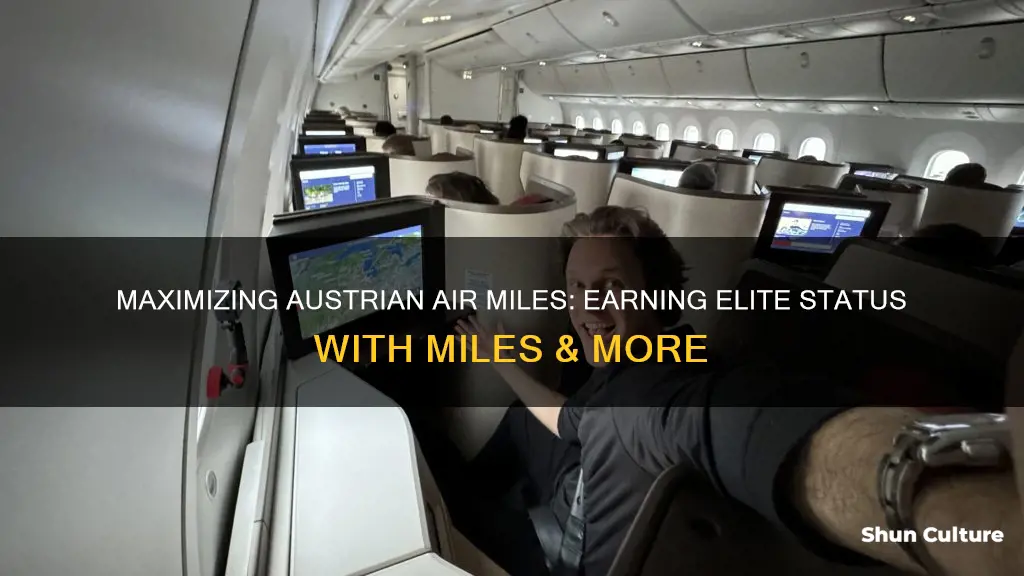how to get status on austrian air miles and more