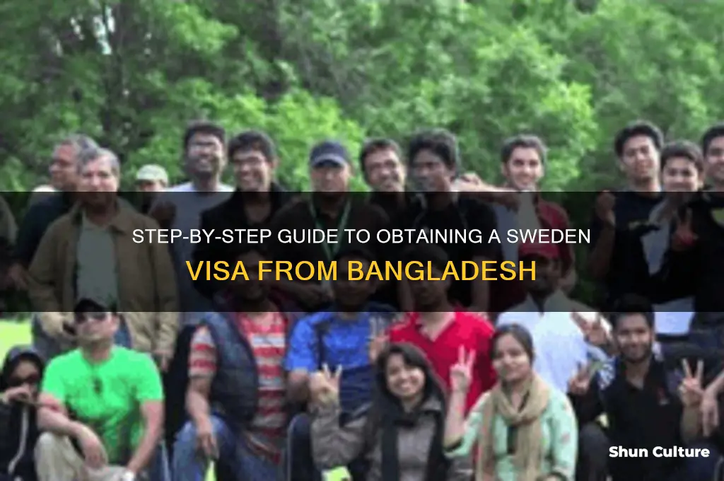 how to get sweden visa from bangladesh