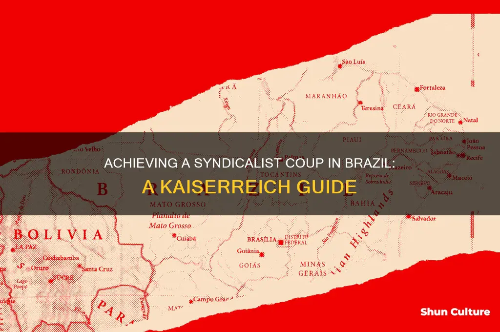 how to get syndicalist coup in brazil kaiserreich