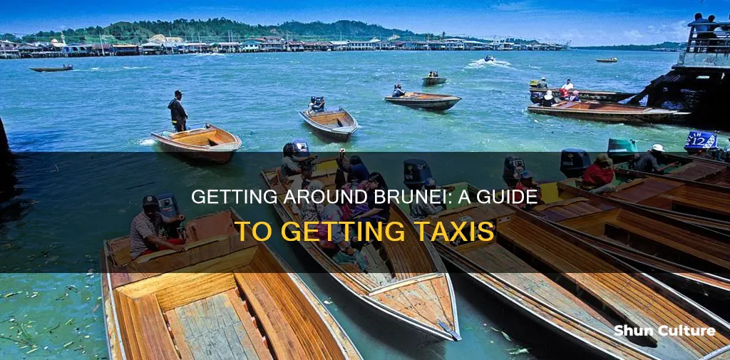 how to get taxi in brunei