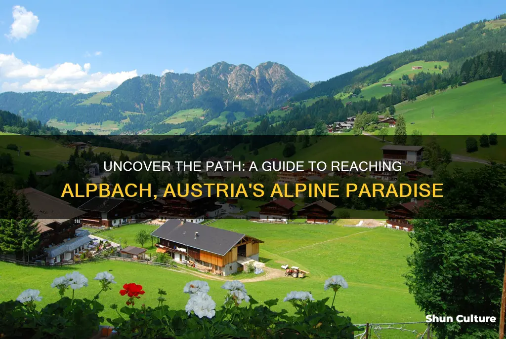 how to get to alpbach austria