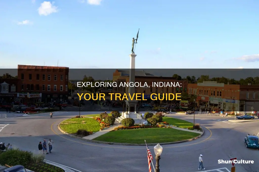 how to get to angola indiana