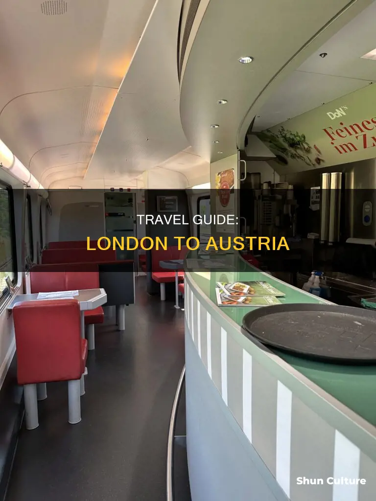 how to get to austria from london