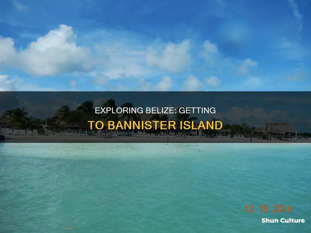 how to get to banister island belize city