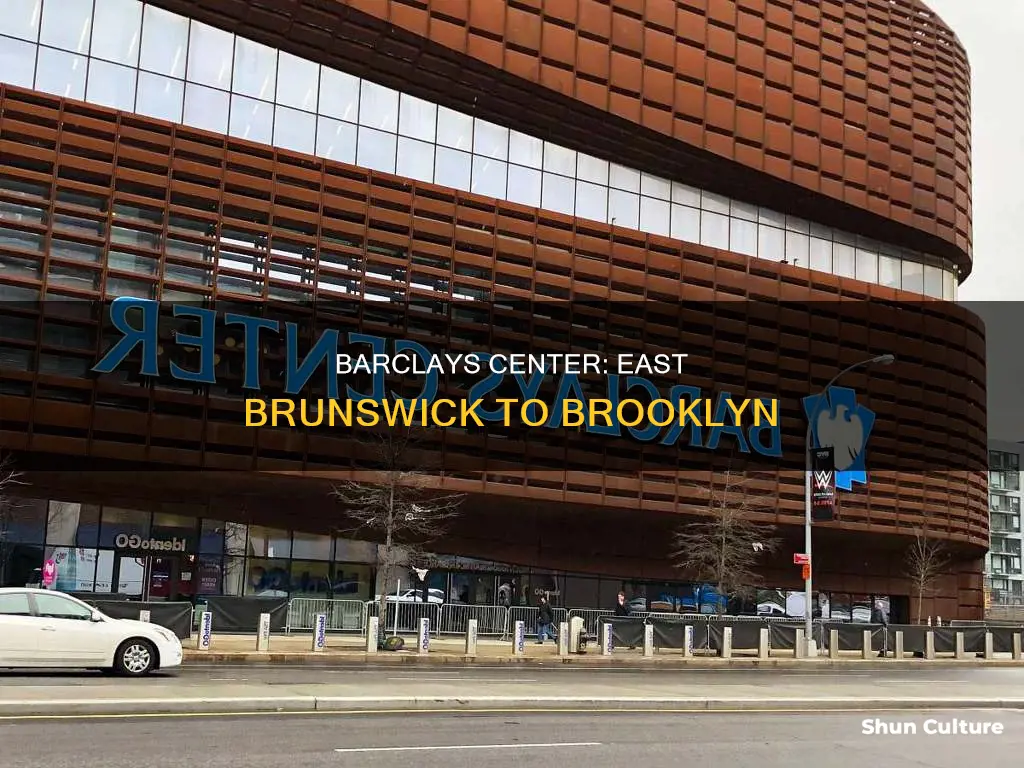 how to get to barclays center from east brunswick nj