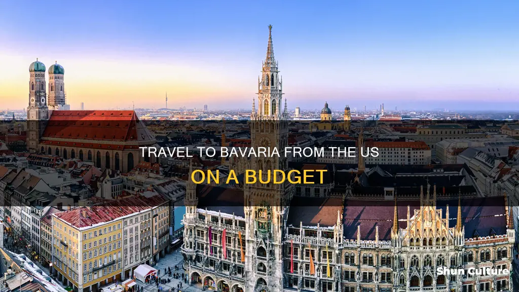 how to get to bavaria from the us for cheap