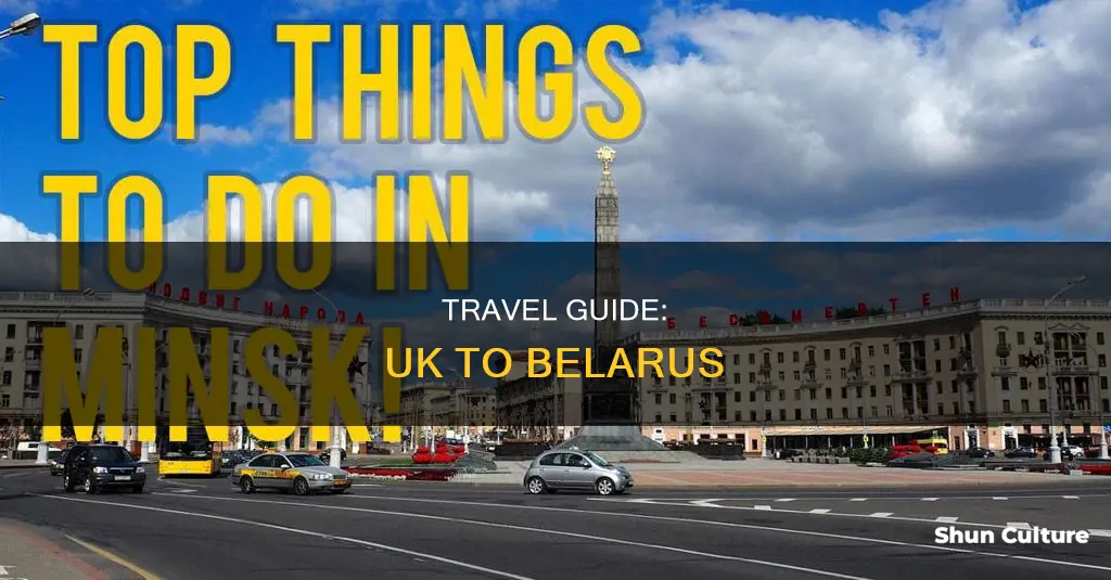 how to get to belarus from uk