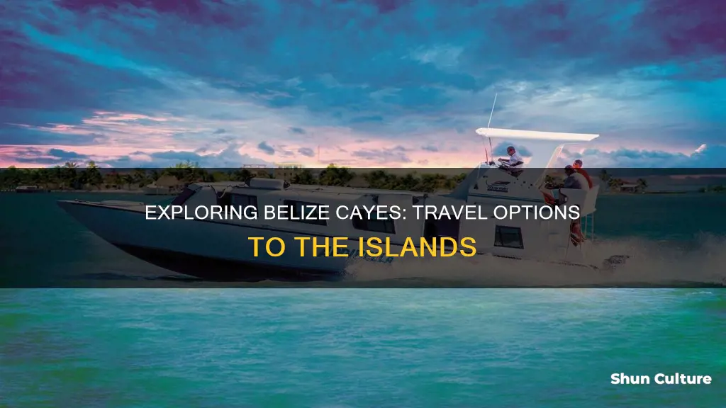 how to get to belize cayes