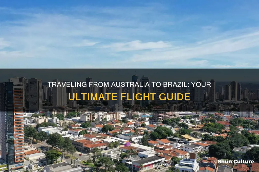 how to get to brazil from australia