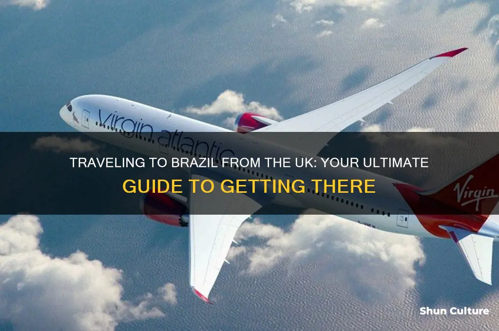 how to get to brazil from uk