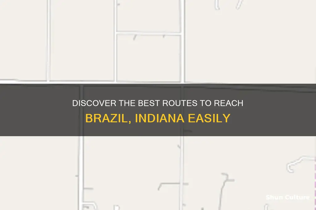 how to get to brazil indiana