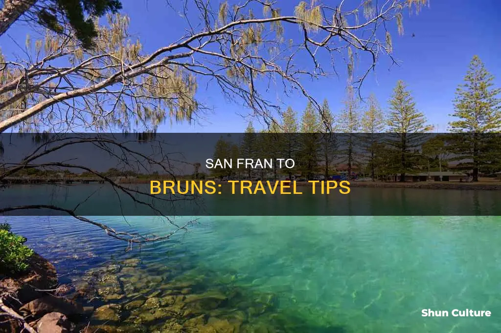 how to get to brunswick heads australia from san francisco