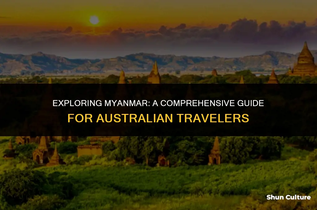 how to get to burma from australia