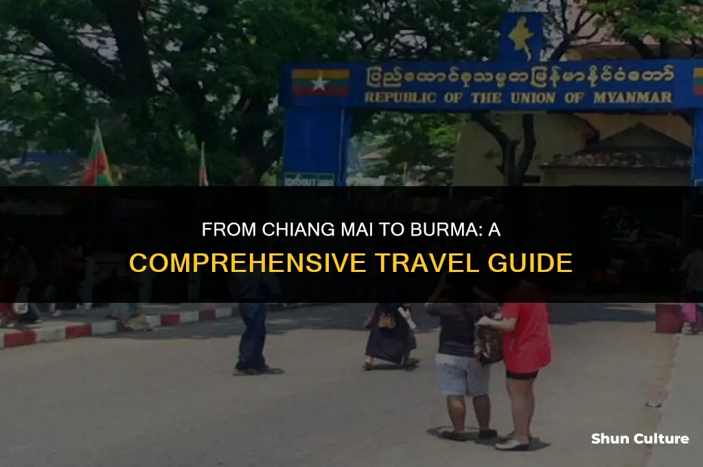 how to get to burma from chiang mai