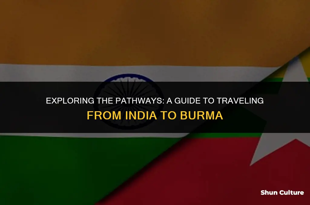 how to get to burma from india