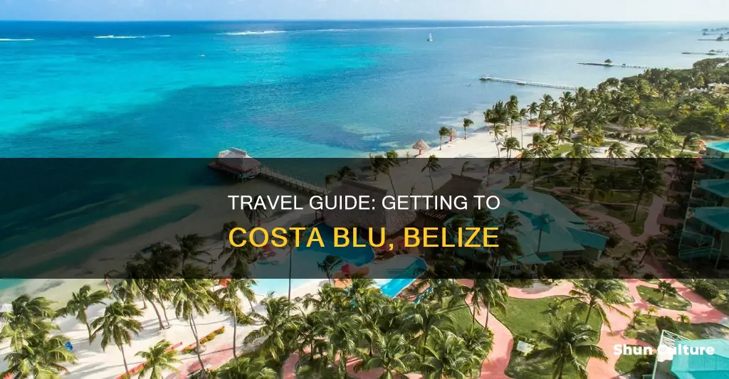 how to get to costa blu belize