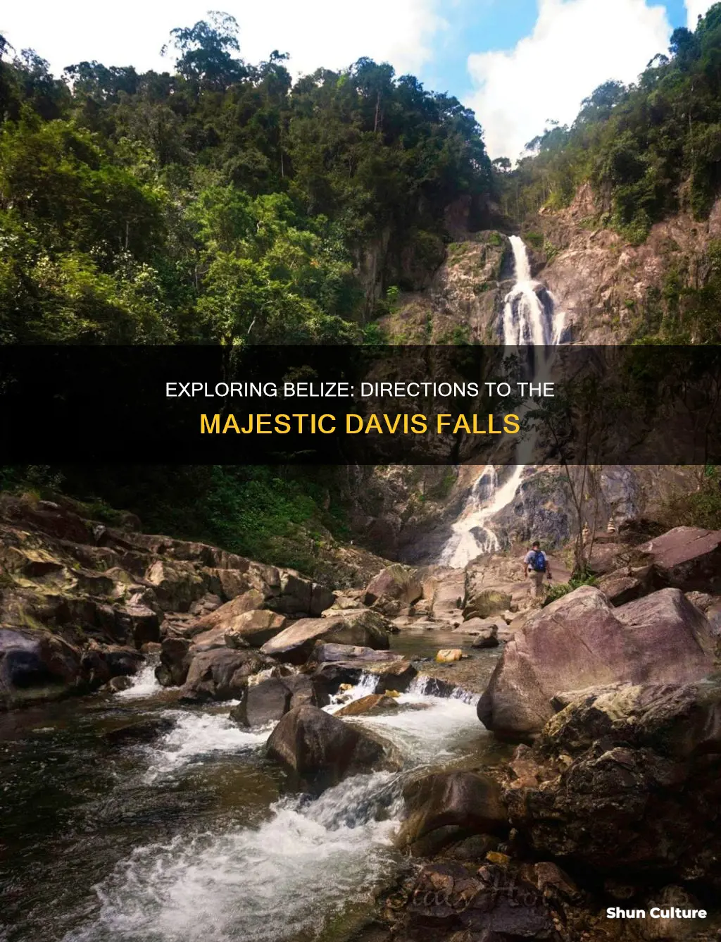 how to get to davis falls belize