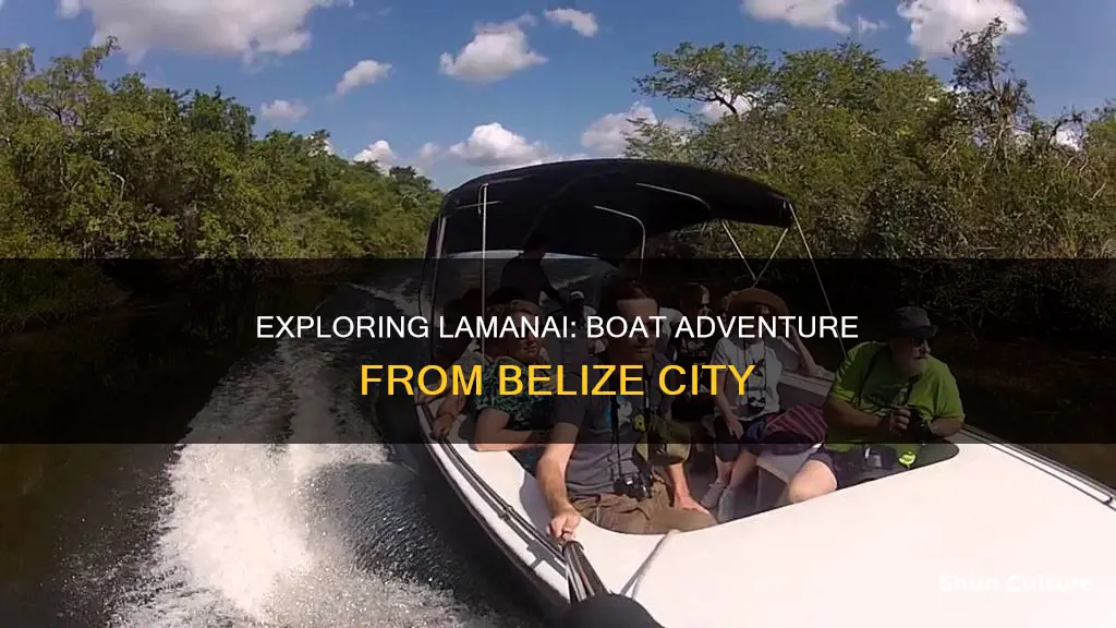 how to get to lamanai from belize city by boat