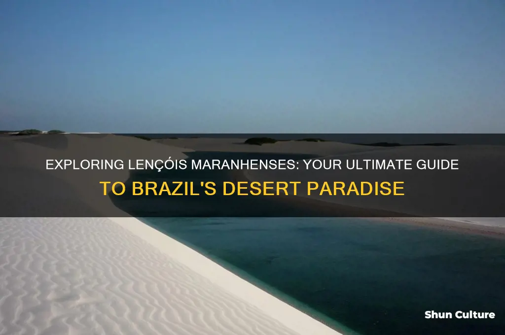 how to get to lençóis maranhenses national park brazil