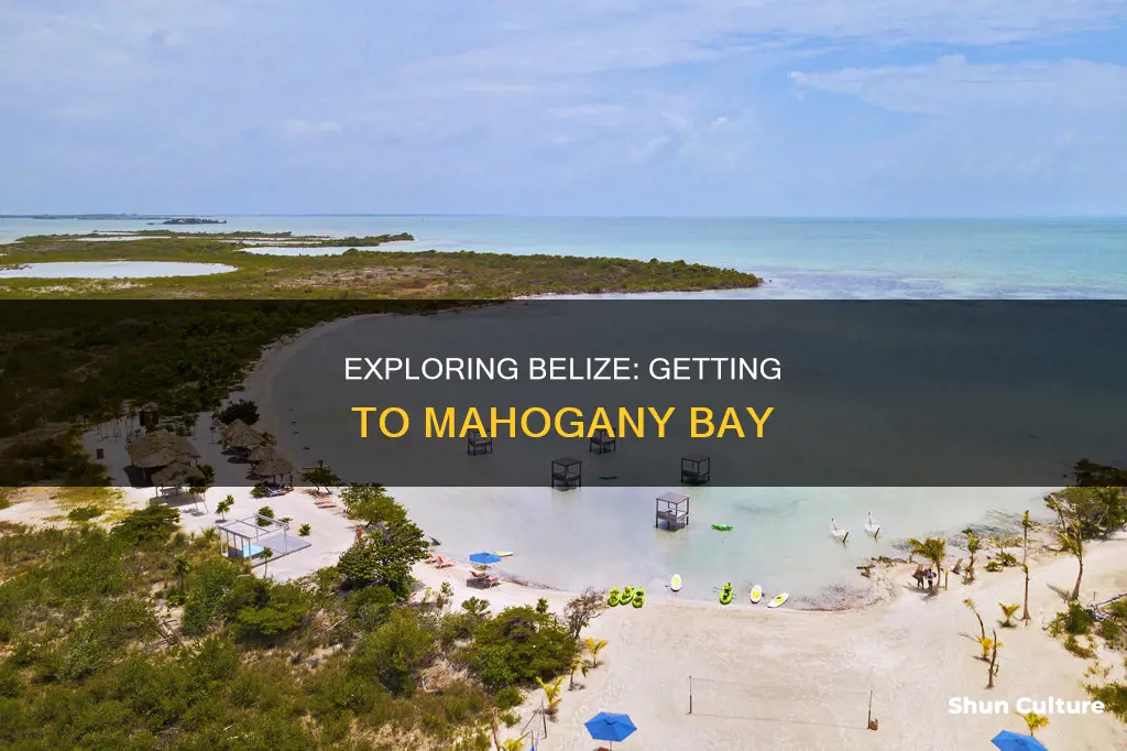 how to get to mahogany bay belize