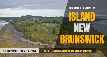 Accessing Minister's Island, New Brunswick