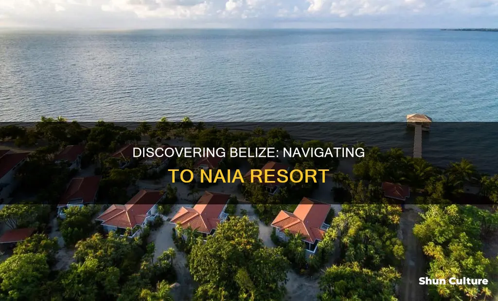 how to get to naia resort belize