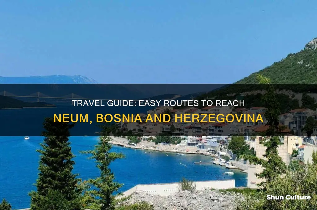 how to get to neum bosnia
