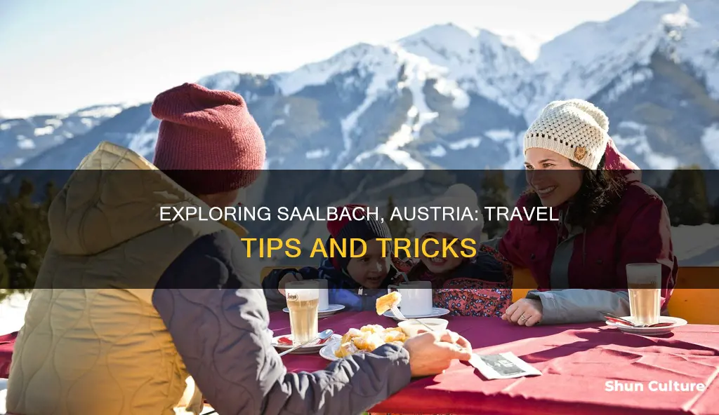 how to get to saalbach austria