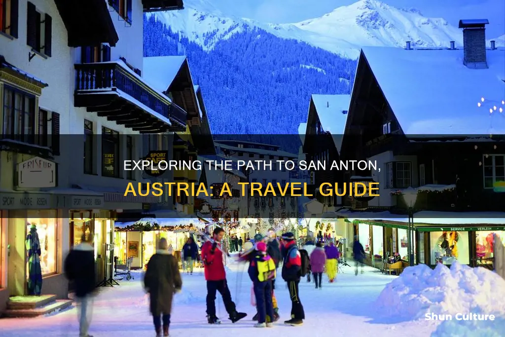 how to get to san anton austria