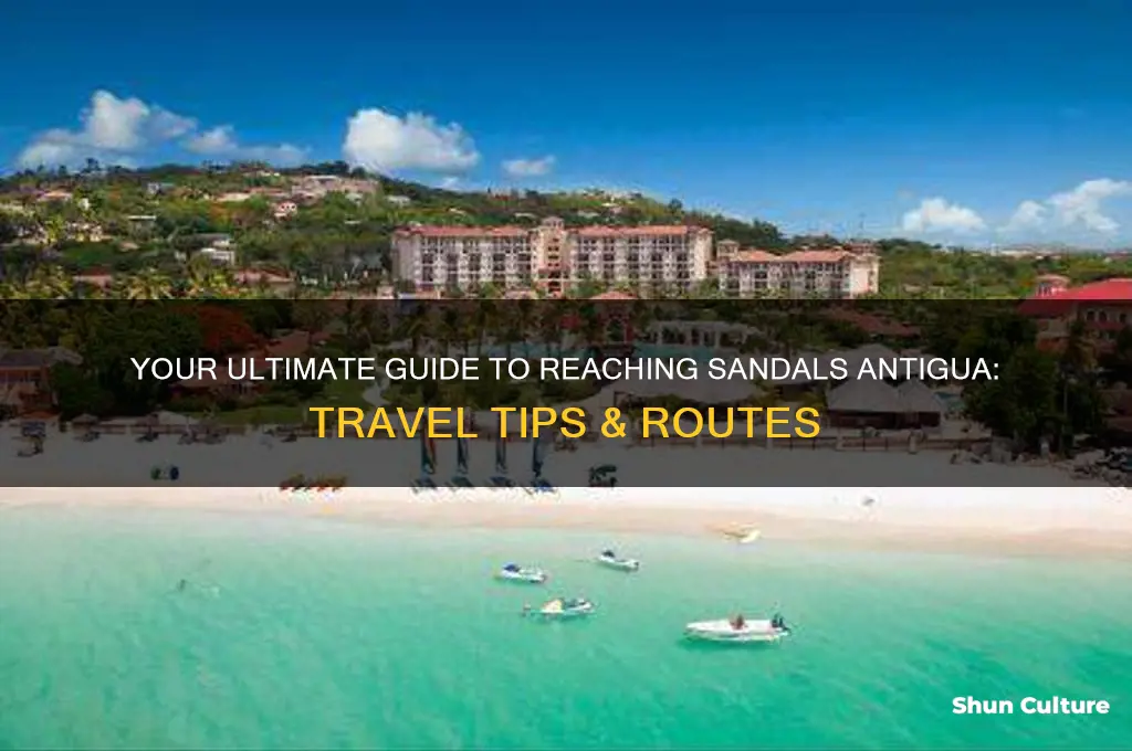 how to get to sandals antigua
