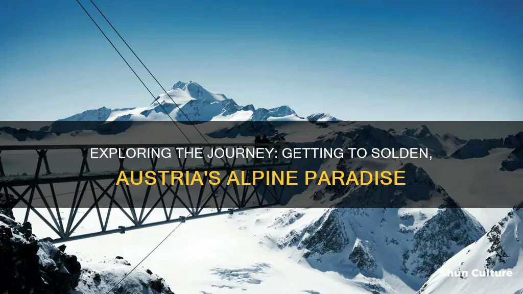 how to get to solden austria