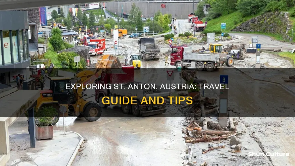 how to get to st anton austria