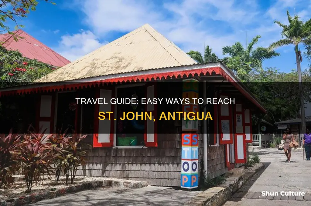 how to get to st john antigua