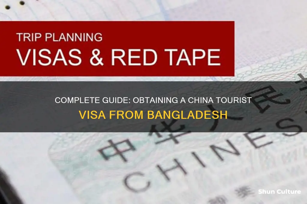 how to get tourist visa for china from bangladesh