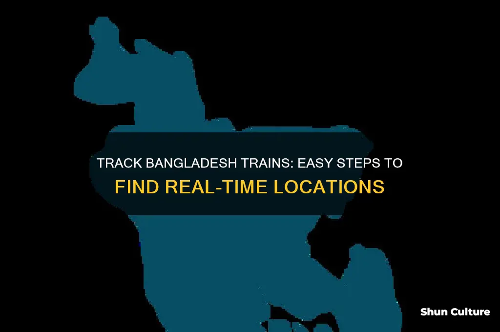 how to get train location in bangladesh
