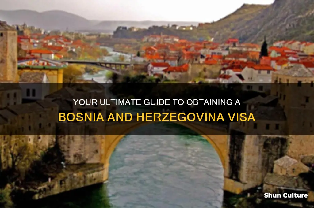 how to get visa for bosnia and herzegovina