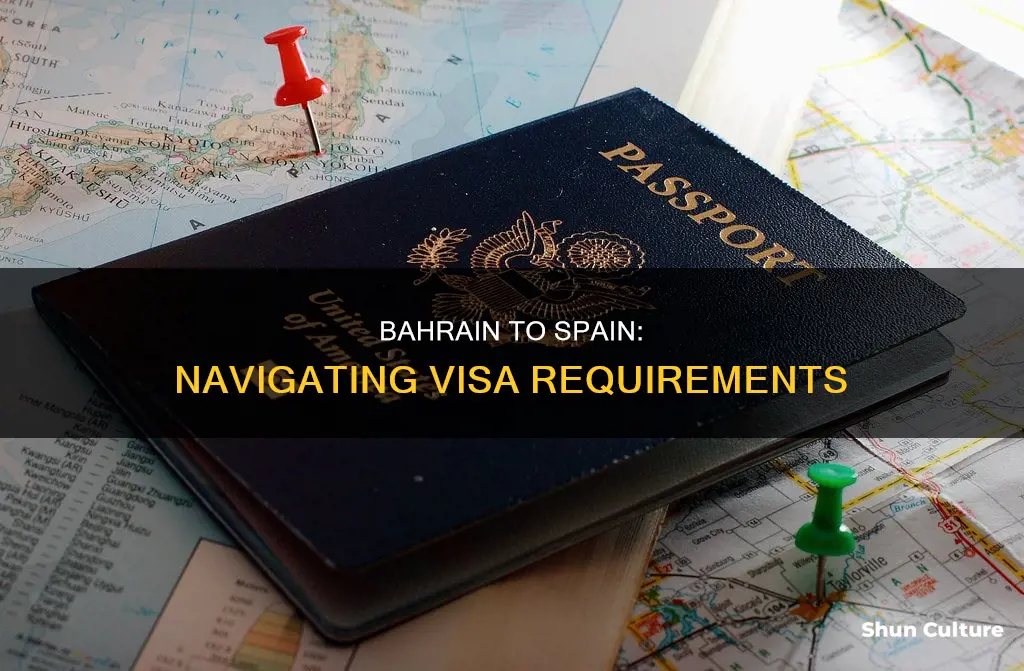 how to get visa to spain from bahrain