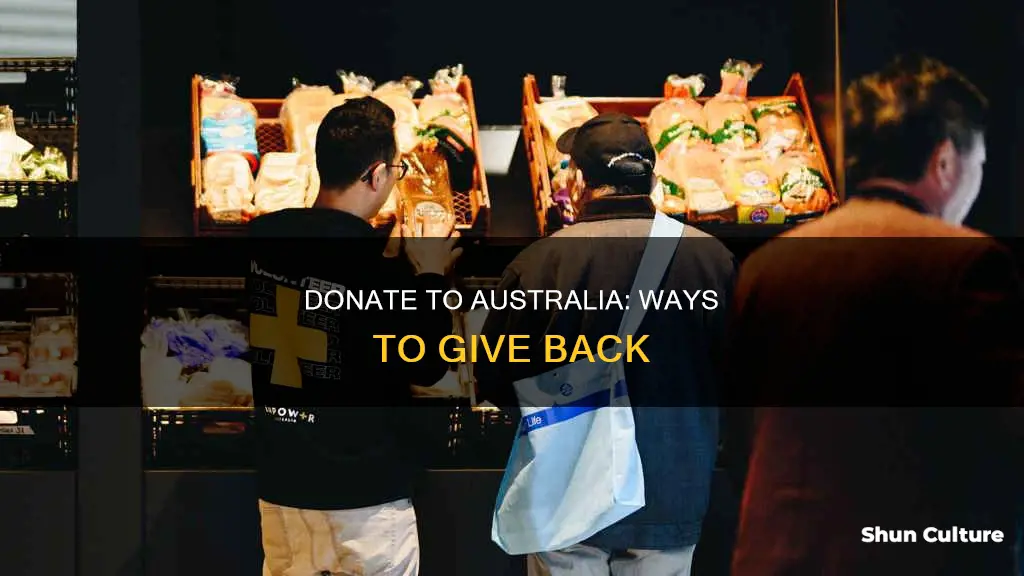 how to give money to australia