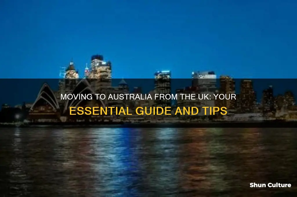 how to go about moving to australia from the uk