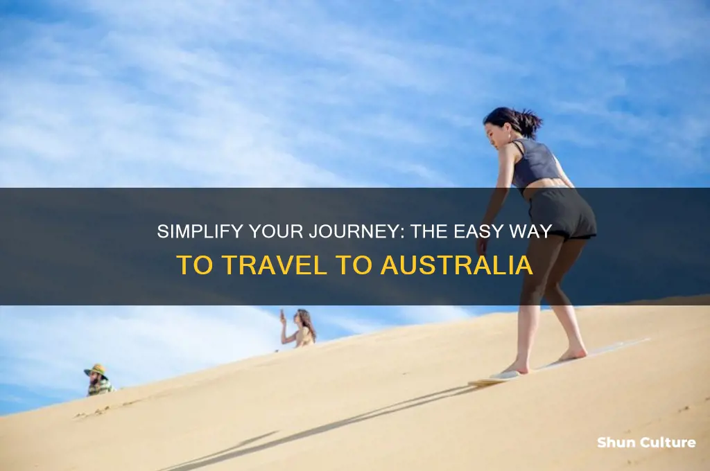 how to go australia easy way