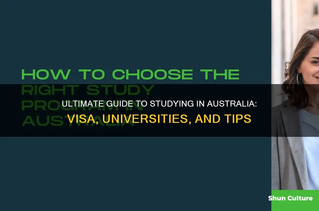 how to go australia for study
