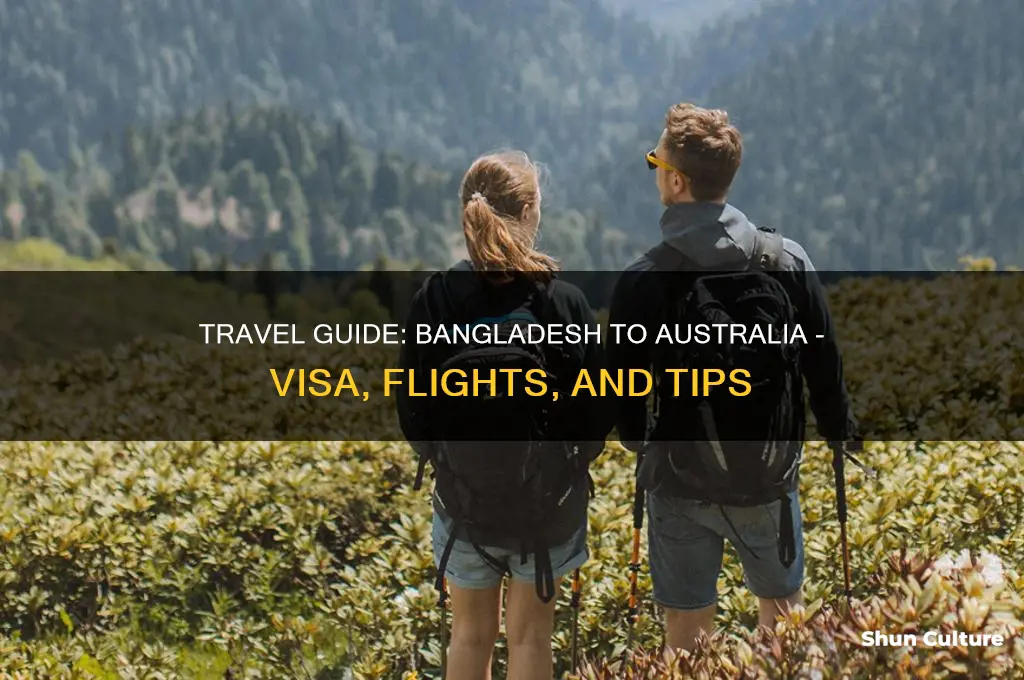 how to go australia from bangladesh