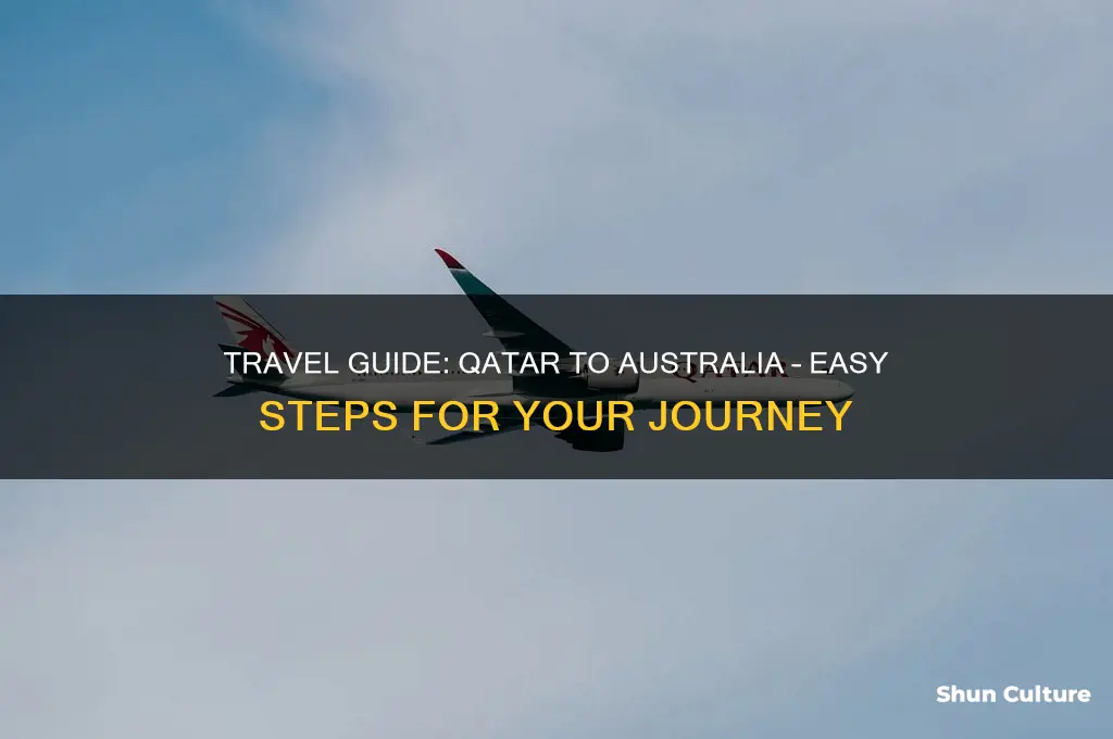 how to go australia from qatar