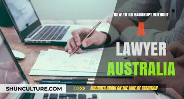 Avoiding Legal Fees: DIY Bankruptcy Guide for Australians
