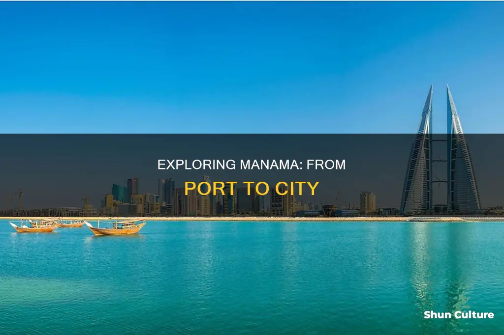 how to go from manama bahrain port to the city