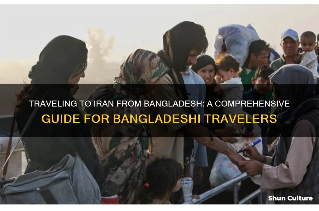 how to go iran from bangladesh