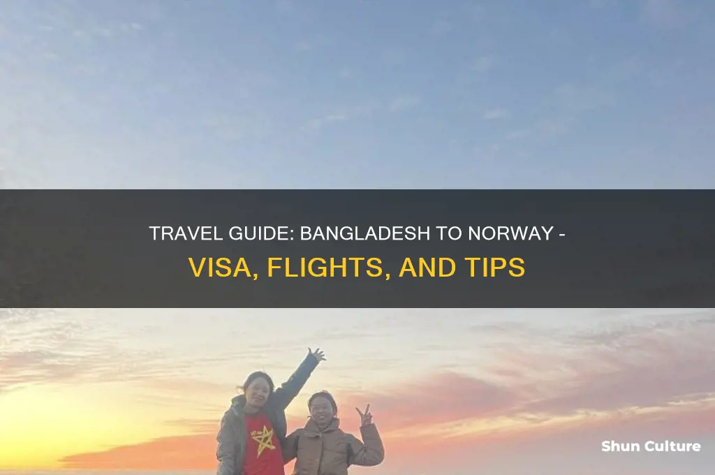 how to go norway from bangladesh